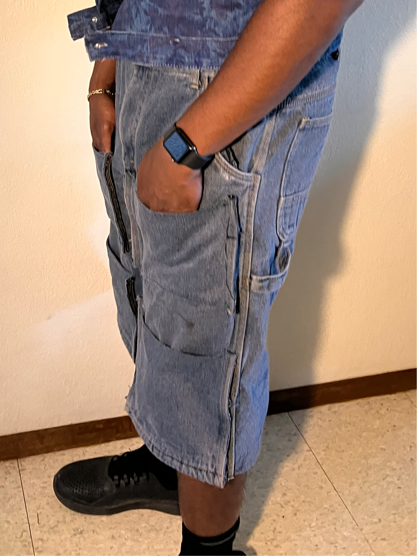 Denim cargos